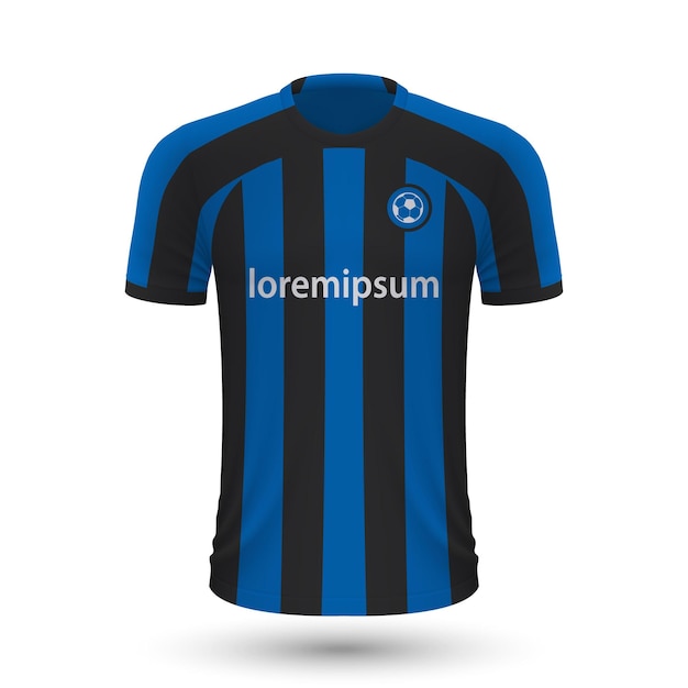 Realistic soccer shirt Inter