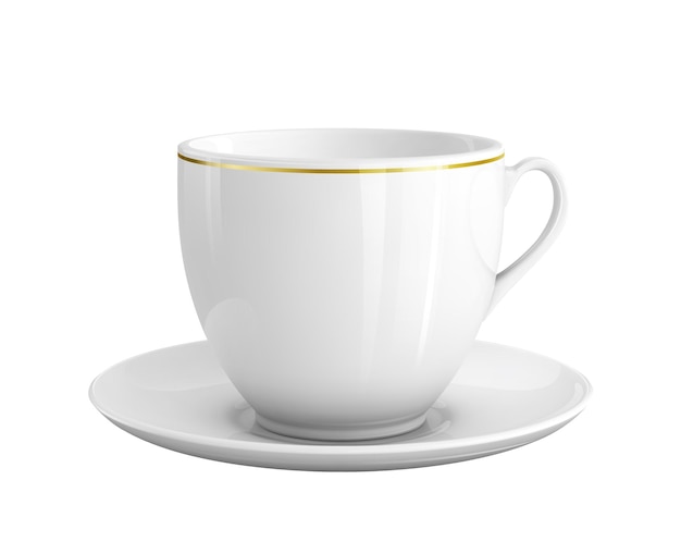 Realistic vector illustration of cup of coffee