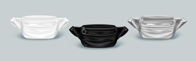 Realistic waist bag design