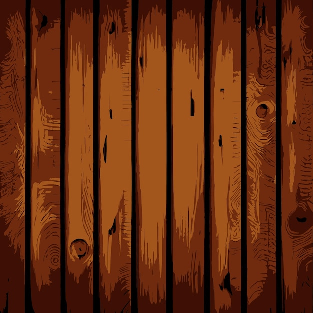 Realistic wood texture plank background fiber texture pattern Vector