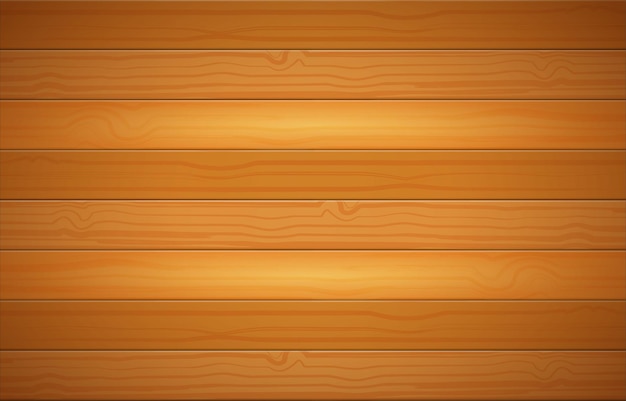 Realistic wooden background with textured