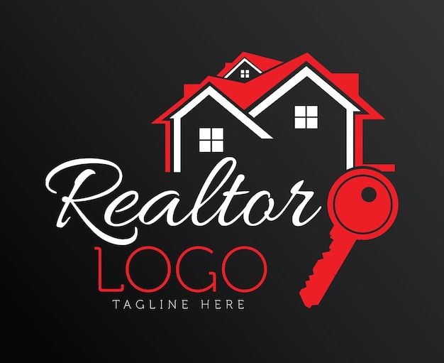 Realtor real estate property logo vector