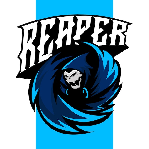 REAPER ESPORT MASCOT LOGO VECTOR