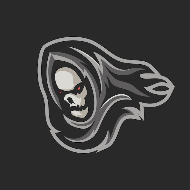 Reaper mascot logo design