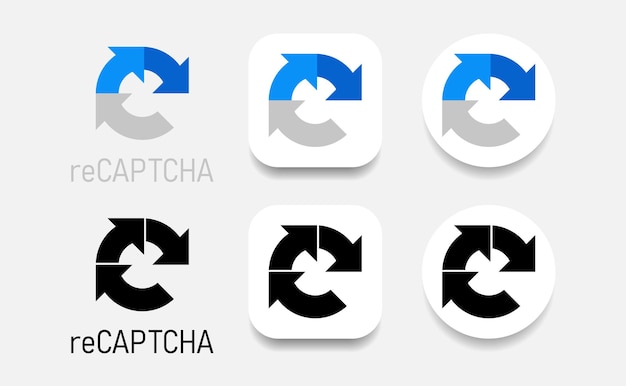 recaptcha logo set