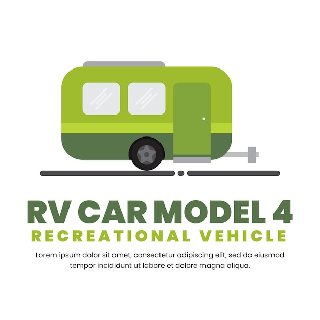 Recreational vehicle RV EPS vector