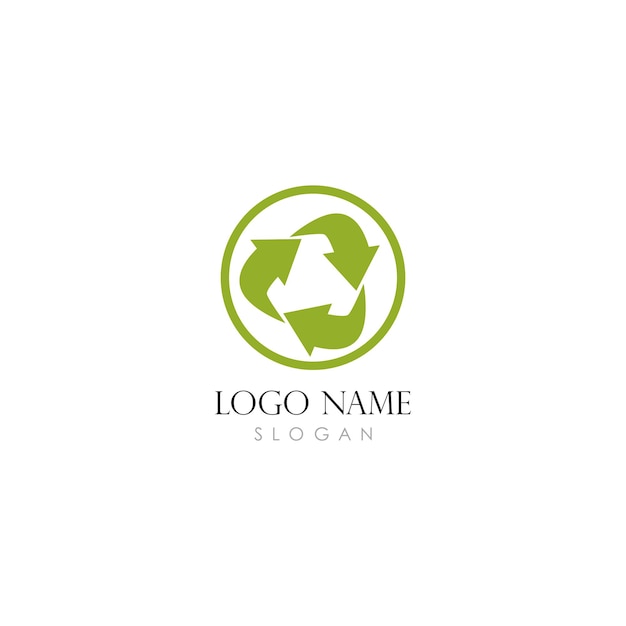 Recycle vector logo