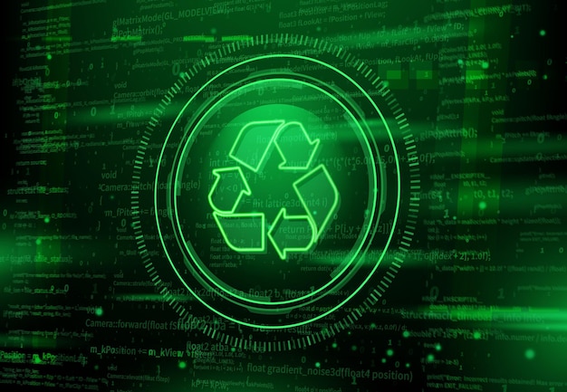 Vector recycling of digital data waste and digital detox