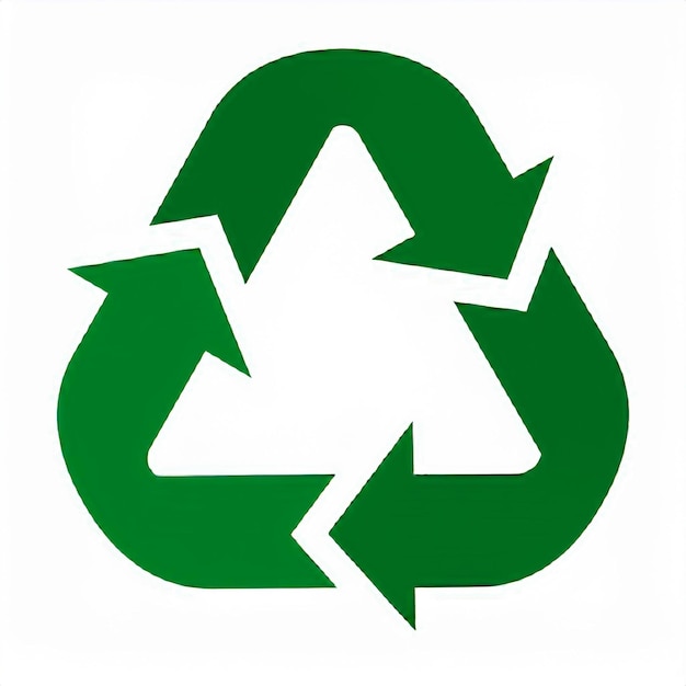 Vector recycling symbol vector