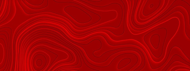 Vector a red abstract background with a red pattern