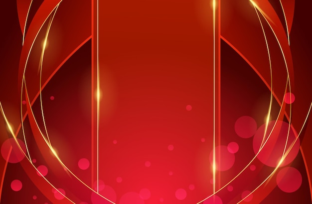 Red Abstract Luxury Background Modern Style