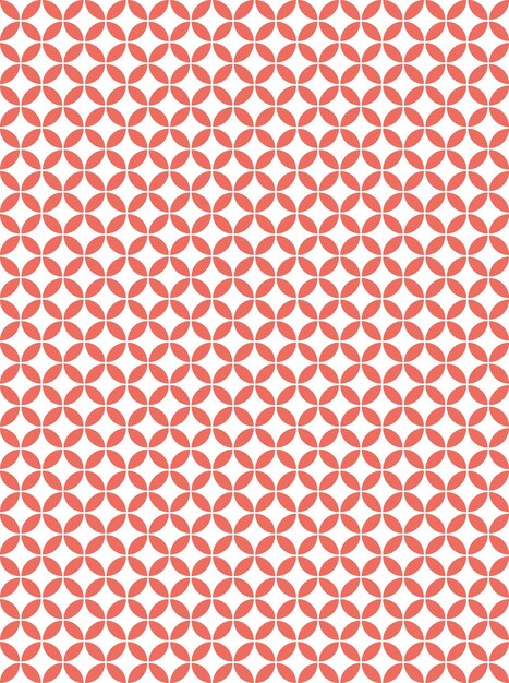 Red background material of Japanese traditional pattern named Seven Treasures.