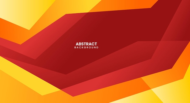 Red background with orange yellow abstract