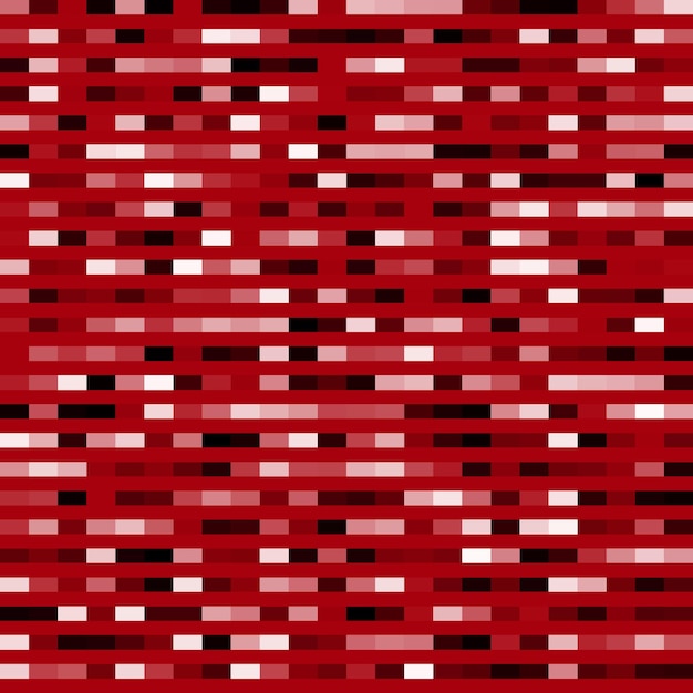 A red background with a pattern of squares.