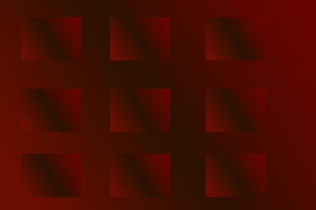 Vector a red background with squares that say  rectangle