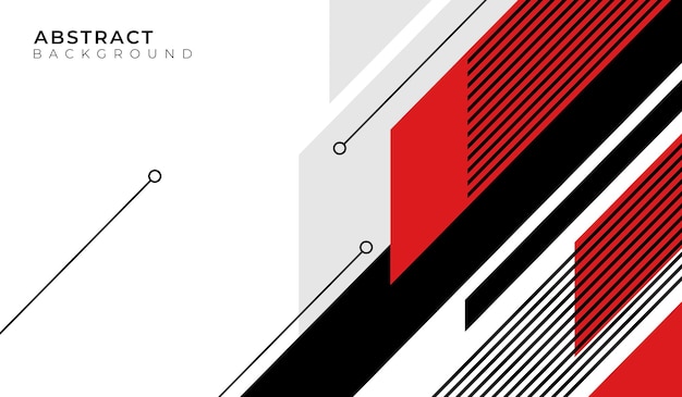 Red and black abstract banner background premium vector