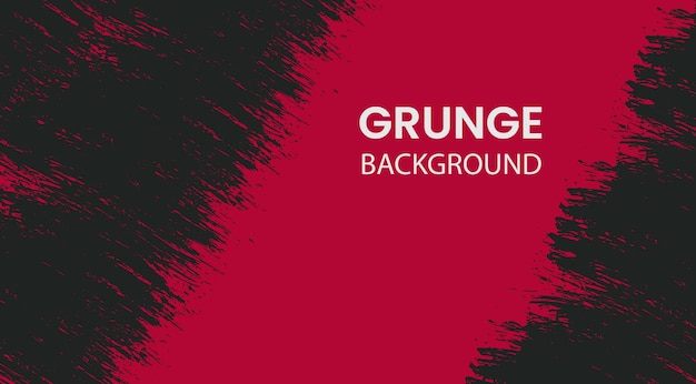 Red and Black Abstract Grunge Background