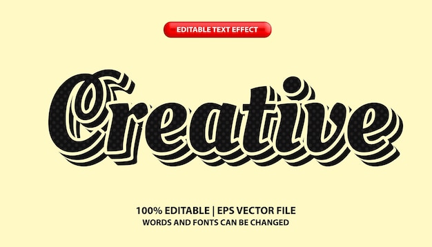 A red and black web page with the words creative on it.