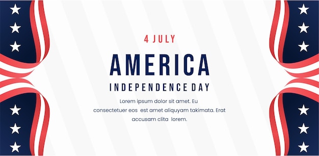 red blue and white background for america independence day