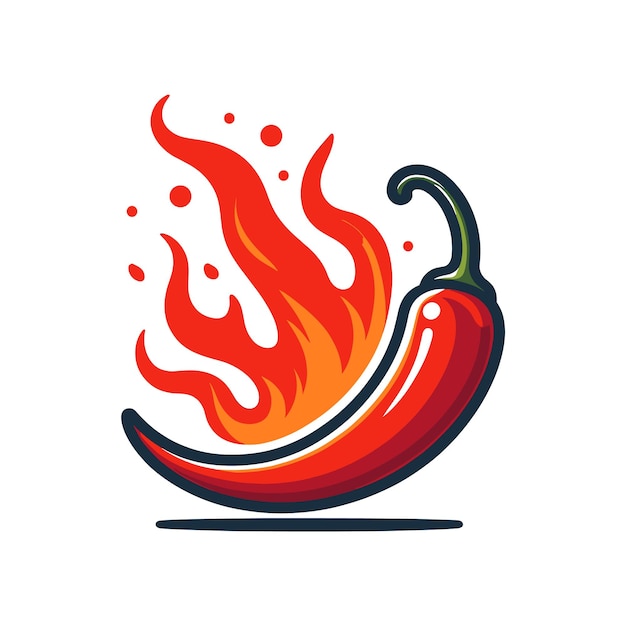 Red Chilli Vector Illustration