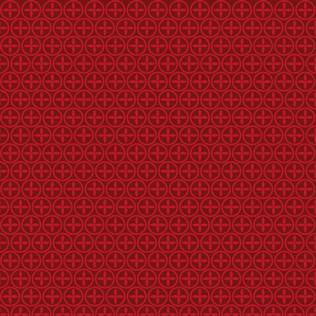 Red chinese pattern