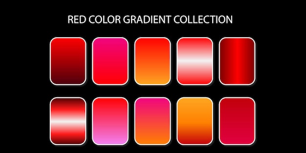 RED COLORGRADIENT COLORCOLLECTION