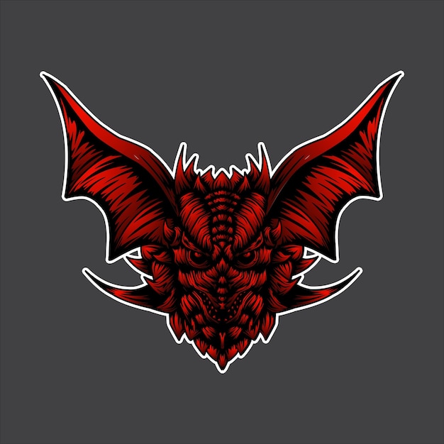 red dragon esport logo