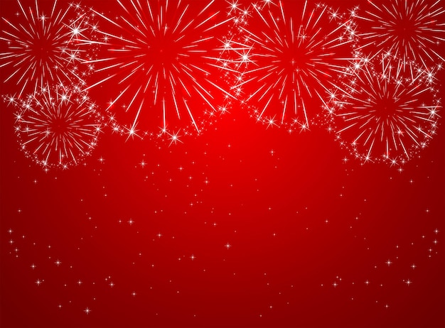 Red firework