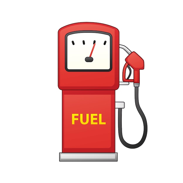 Red fuel pump