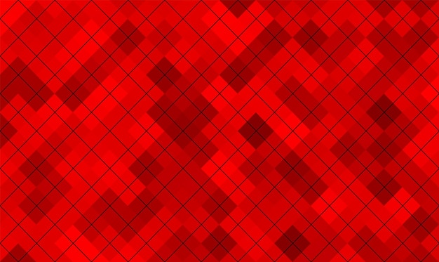 Red geometric background