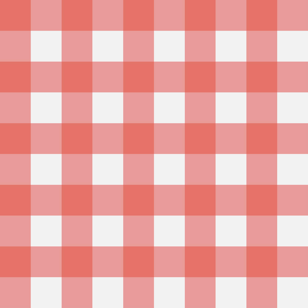 Red Gingham seamless pattern Perpendicular strips Texture for  plaid tablecloths clothes