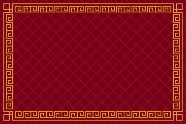 red and gold background chinese new year