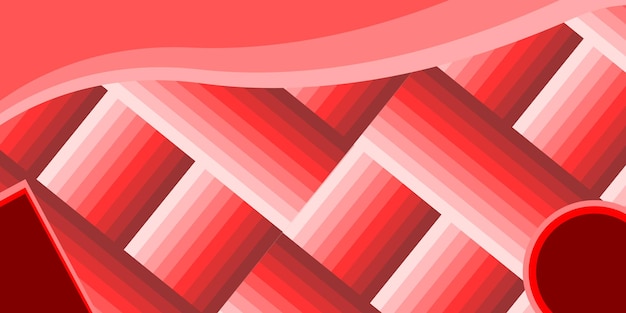 Red gradation mainstream background