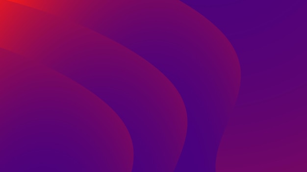 Red gradient background wallpaper vector image for backdrop or presentationPurple fluid gradient bac