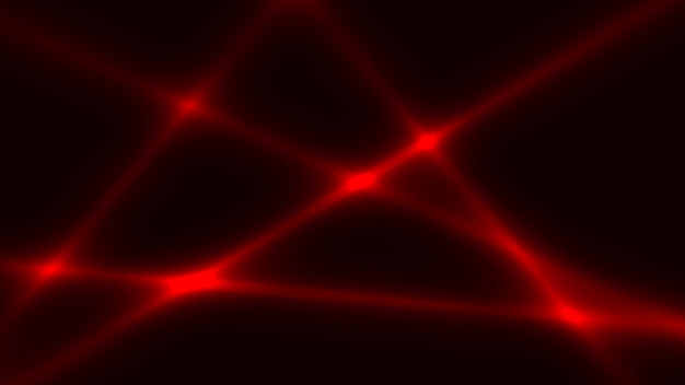 Vector red laser beams. abstract background.  illustration.