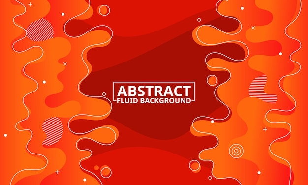 Red liquid modern futuristic abstract background