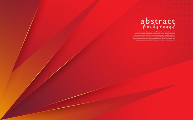 Red modern abstract background design