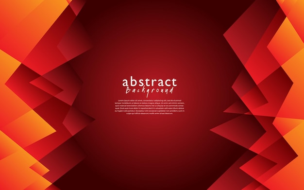 red modern abstract background design