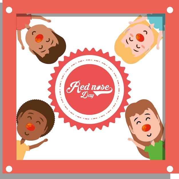 Red nose day design