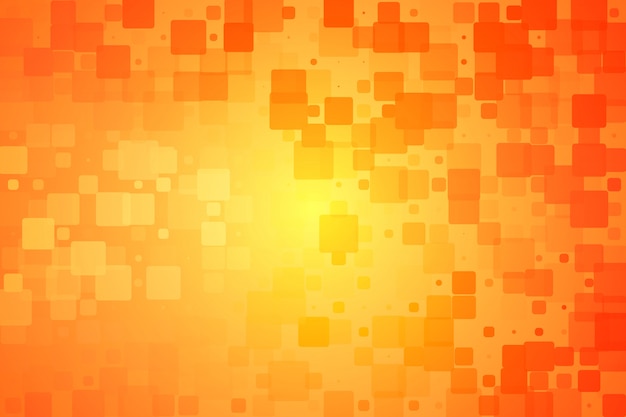 Red orange yellow glowing various tiles background