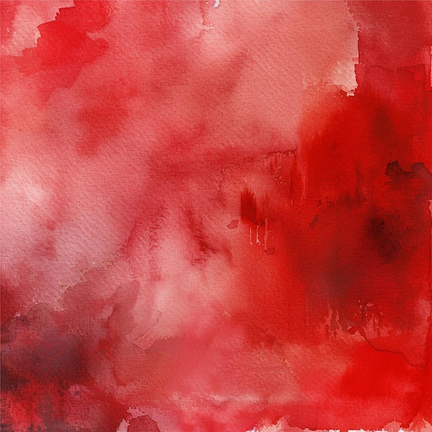 Vector a red painting watercolor background