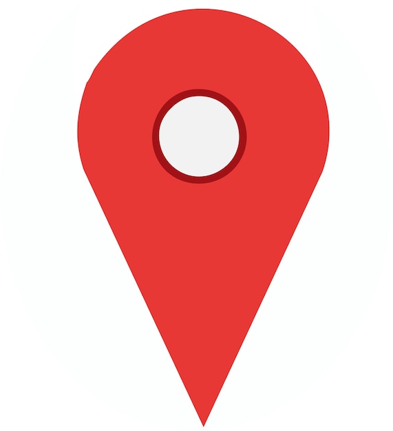 red pin location