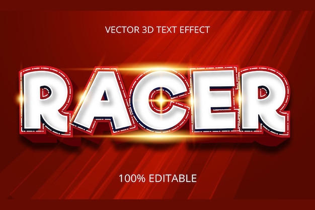 a red poster that says race video game on it