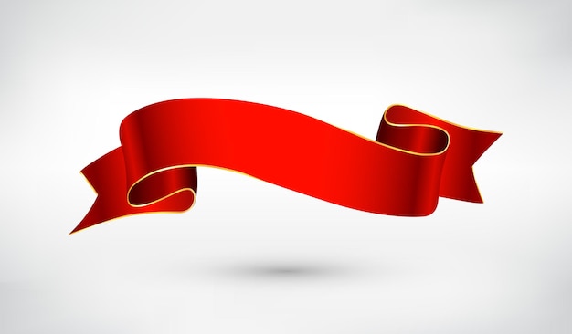 Red ribbon design