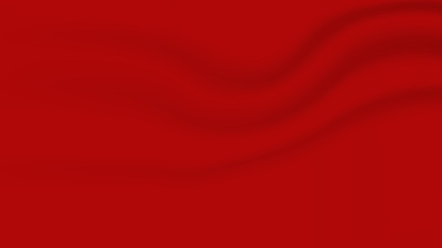 red smooth rippled fabric texture background