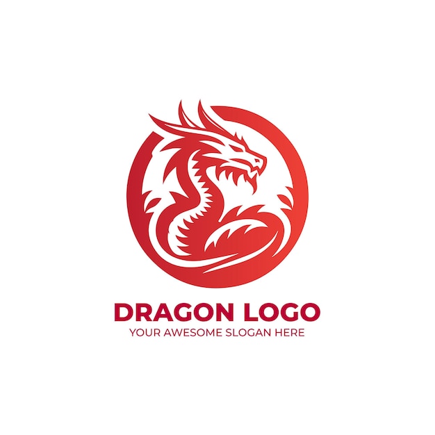 Red Spirit of Dragon Logo