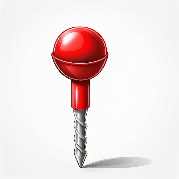 a red tool with a red cap that saysaredon it