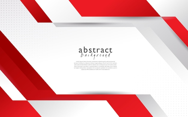 red white modern abstract background design