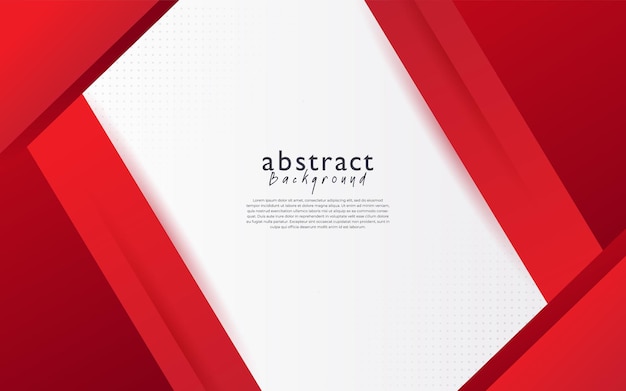 red white modern abstract background design