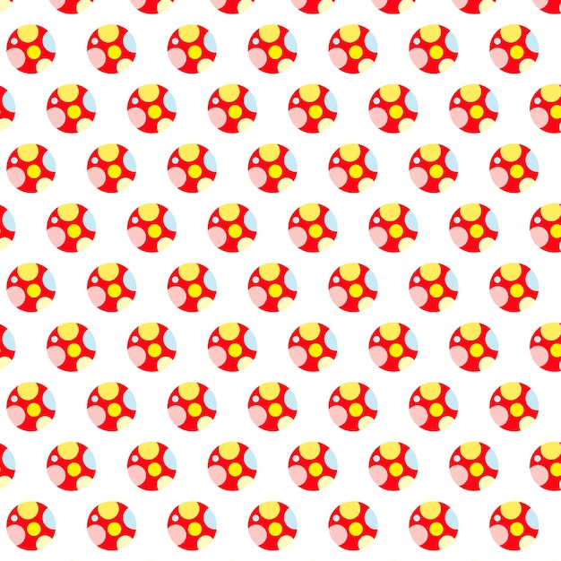 the red and yellow hearts on a white background